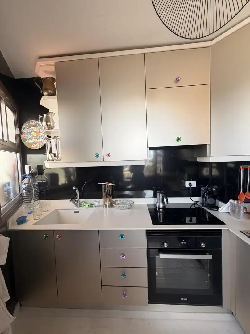 Kitchen of Flat for sale in Adeje  with Air Conditioner, Terrace and Furnished