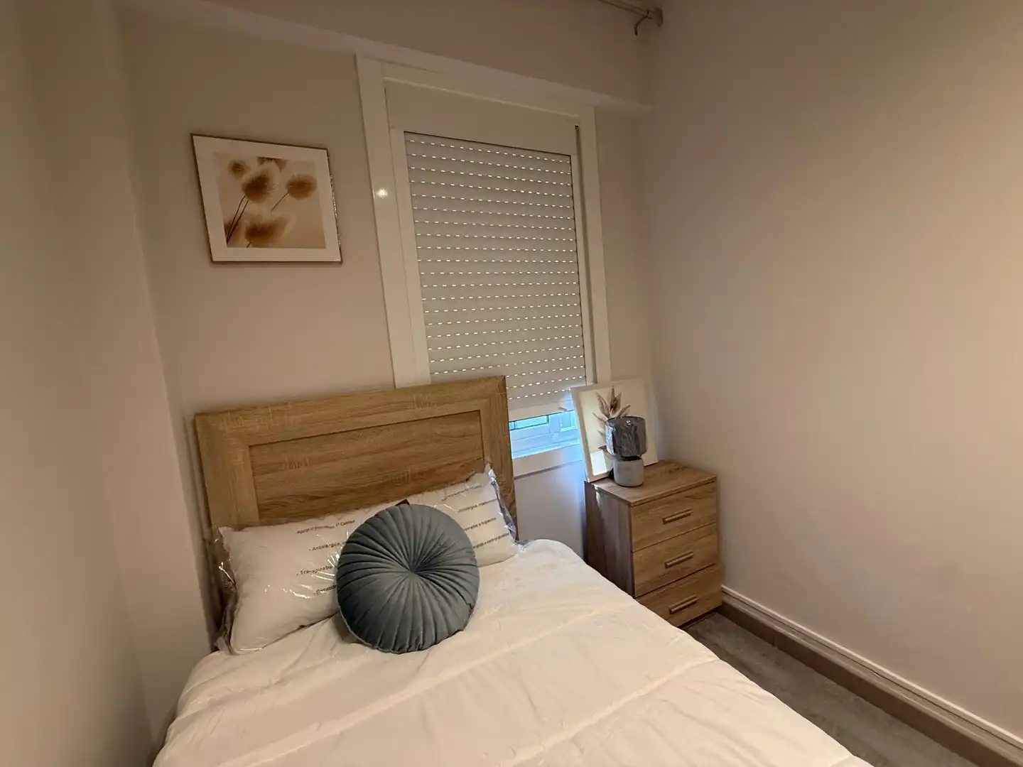 Bedroom of Flat for rent in A Coruña Capital   with Furnished, Oven and Washing machine