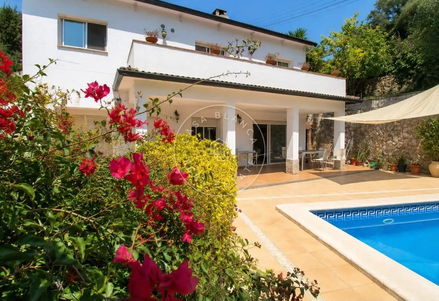 Exterior view of Houses for sale in Lloret de Mar  with Air Conditioner, Heating and Private garden