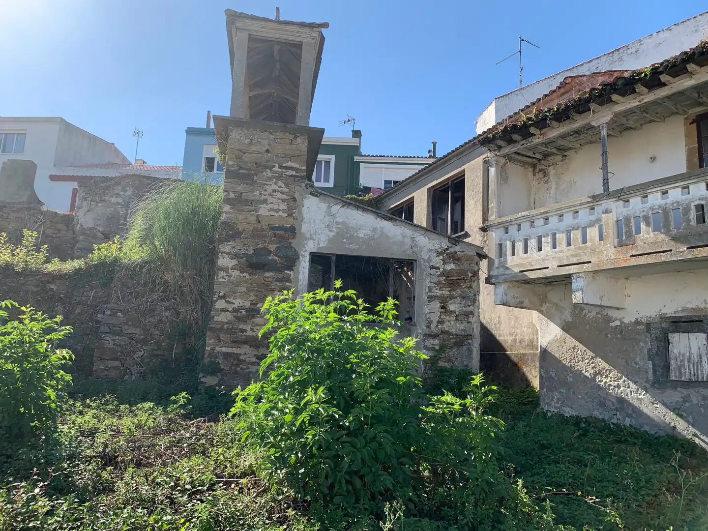 Vista exterior de Finca rústica en venda en Cedeira amb Jardí privat, Terrassa i Traster