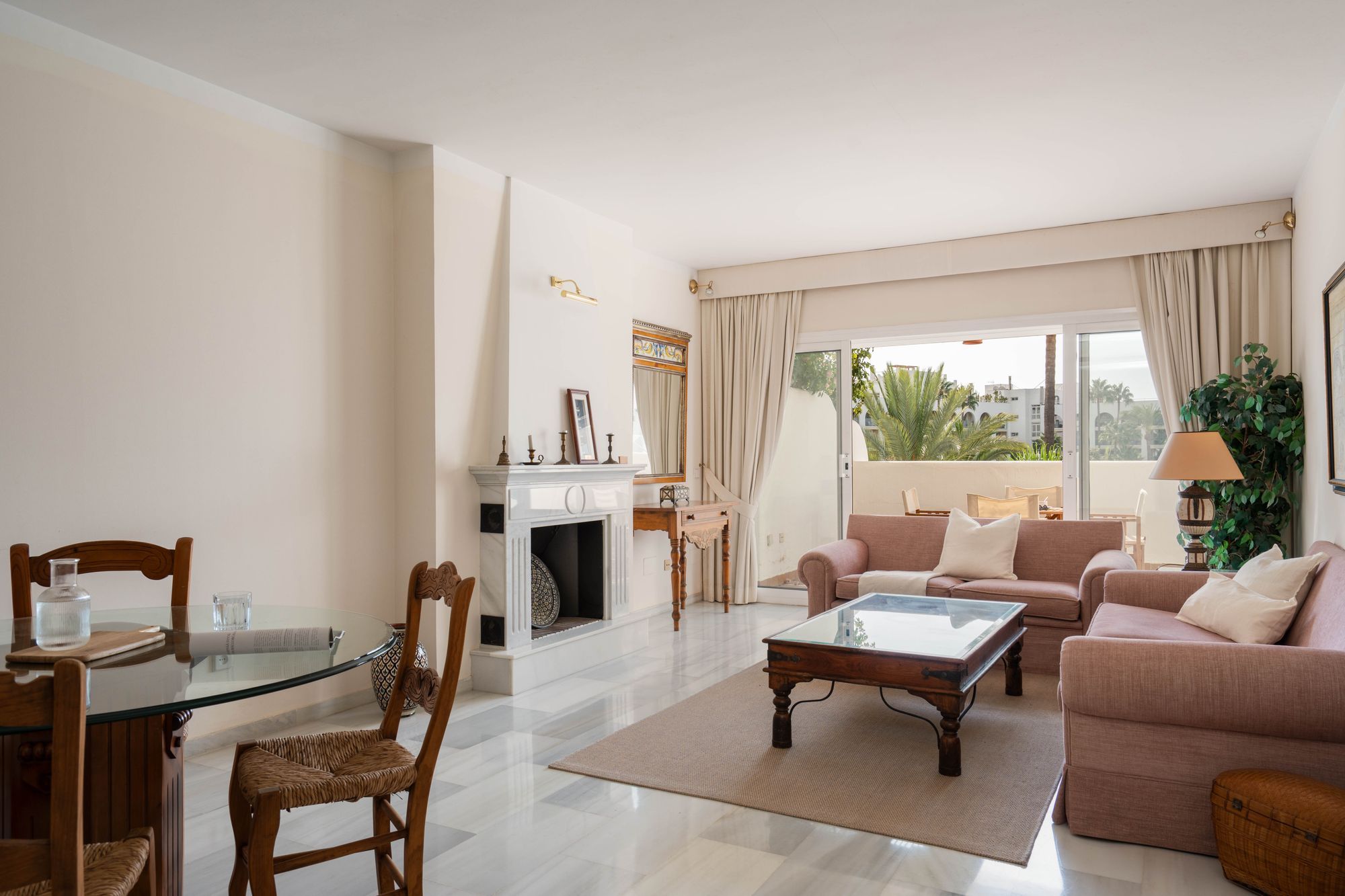 Living room of Apartment for sale in Mijas  with Terrace and Balcony