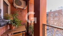 Balcony of Flat for sale in  Barcelona Capital  with Air Conditioner, Parquet flooring and Oven