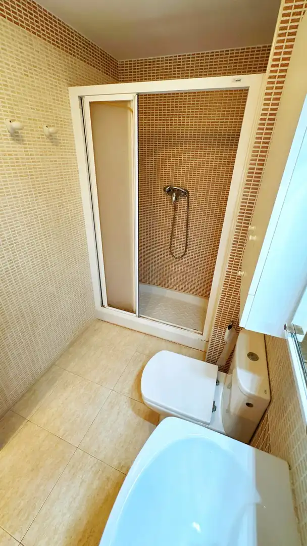 Baño de Apartamento en venta en Gandia con Amueblado, Balcón y Piscina comunitaria