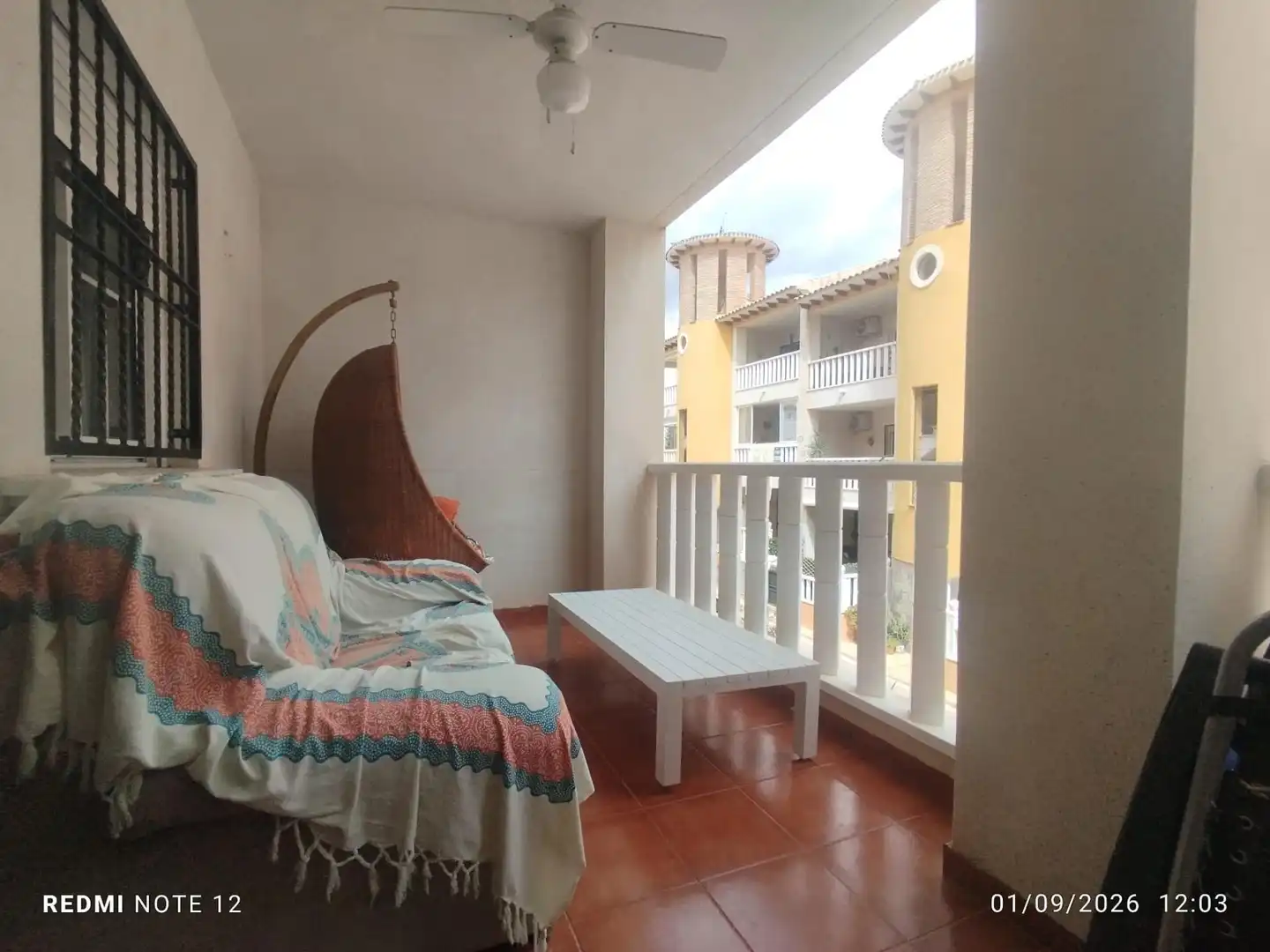 Terrasse von Wohnungen zum Verkauf in Elche / Elx mit Terrasse, Möbliert und Balkon