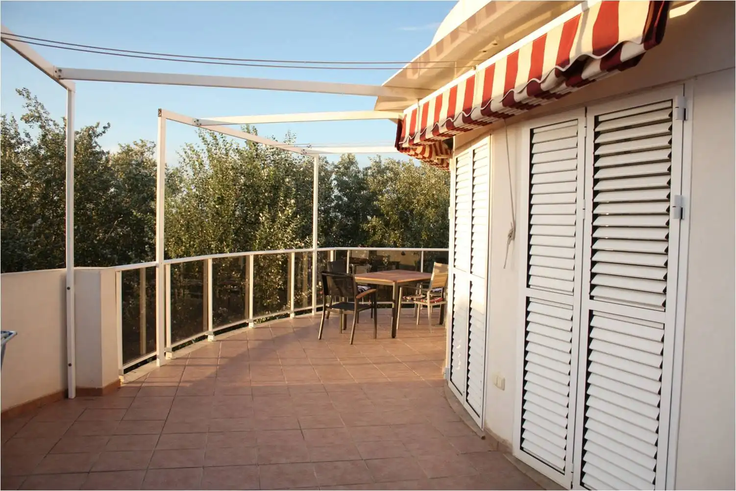 Terraza de Apartamento en venta en Dénia con Aire acondicionado, Calefacción y Jardín privado