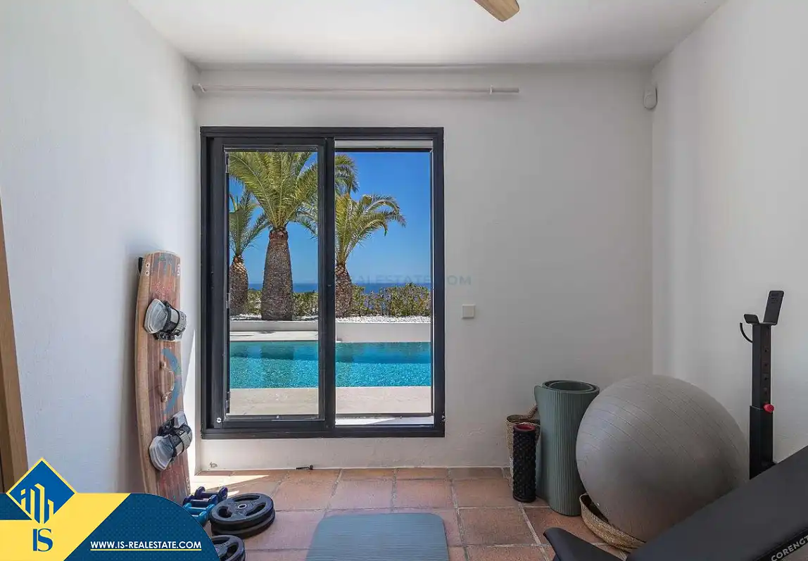 Dormitori de Casa o xalet en venda en Santa Eulària des Riu amb Terrassa, Piscina i Moblat