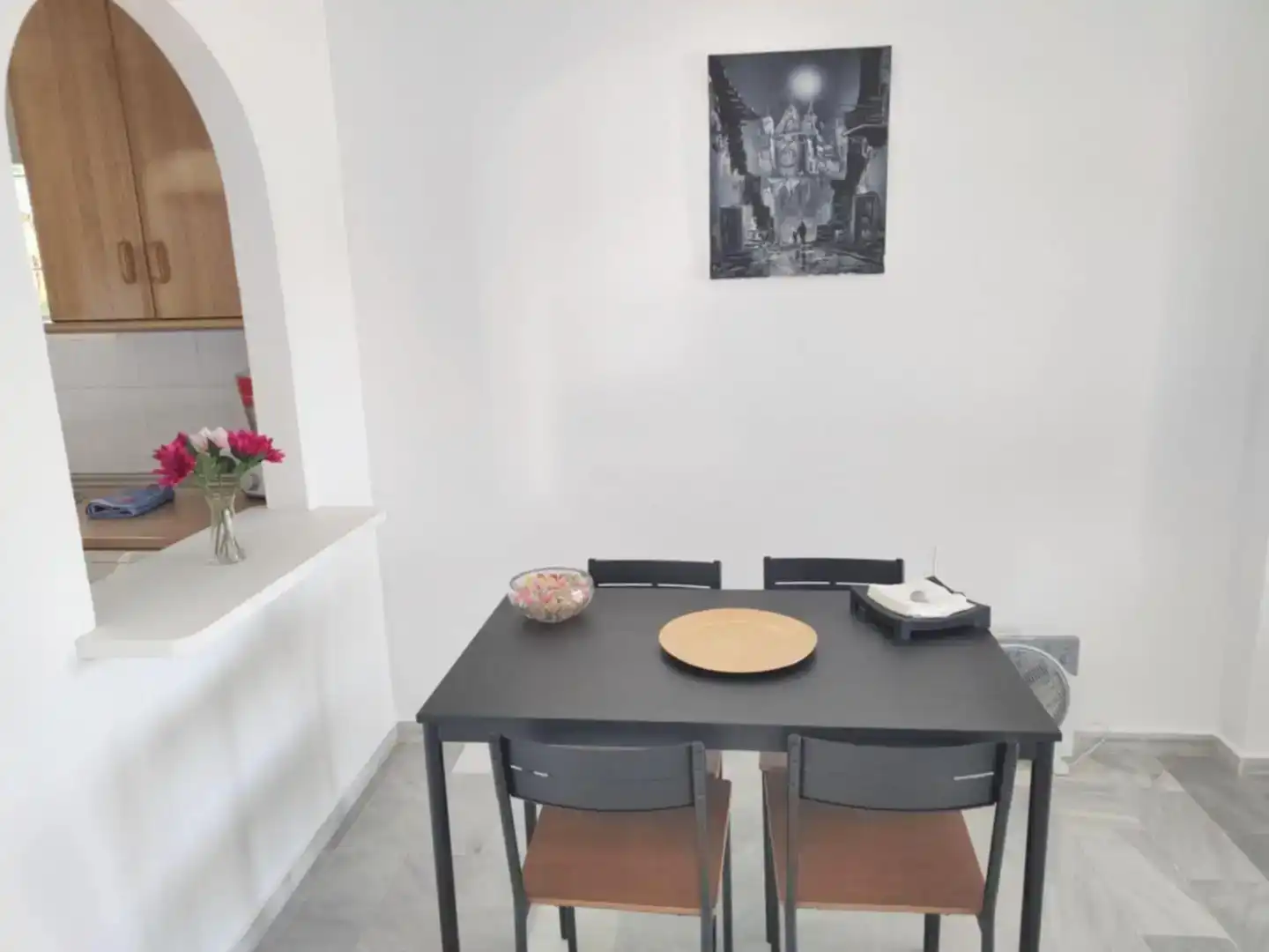 Dining room of Flat for rent in El Faro de Calaburra - Chaparral