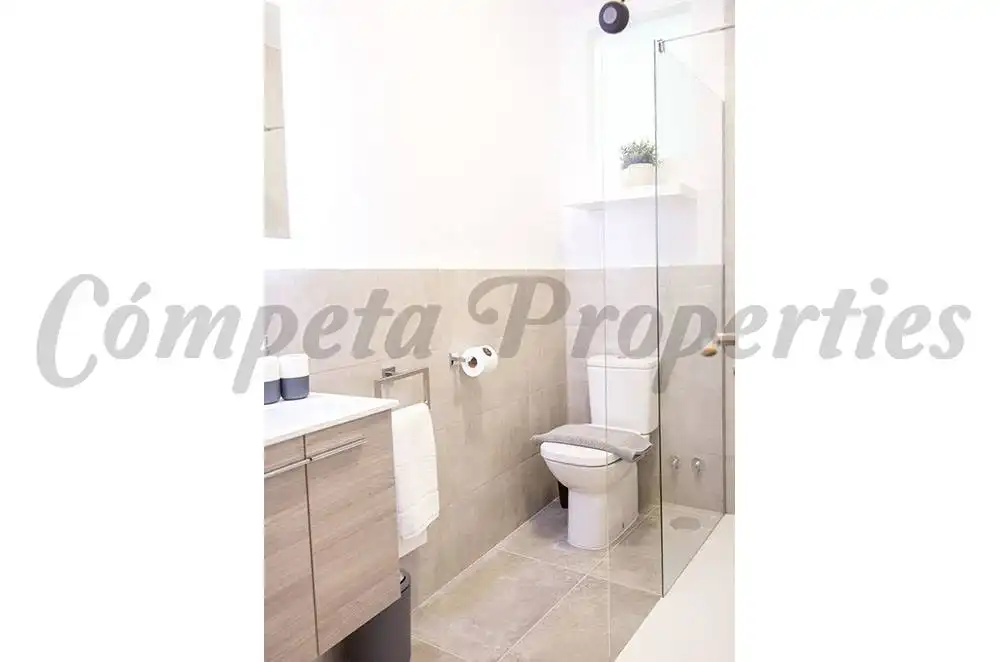Baño de Casa o chalet en venta en Cómpeta con Aire acondicionado, Terraza y Amueblado