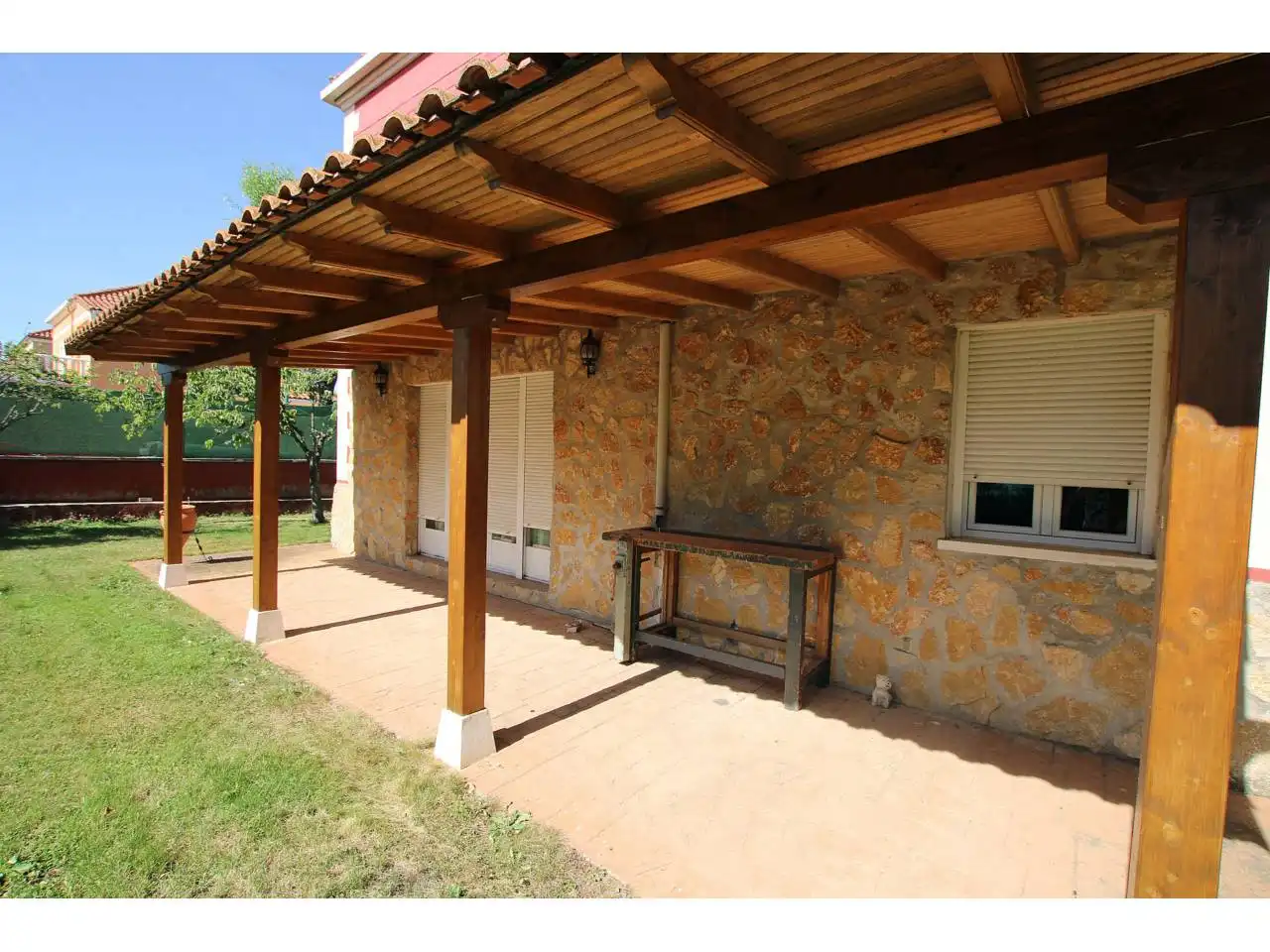 Terraza de Casa o chalet en venta en Cabanillas del Campo con Calefacción, Jardín privado y Terraza