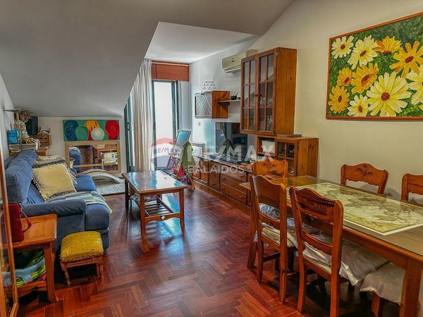 Living room of Attic for sale in O Rosal    with Heating, Parquet flooring and Terrace