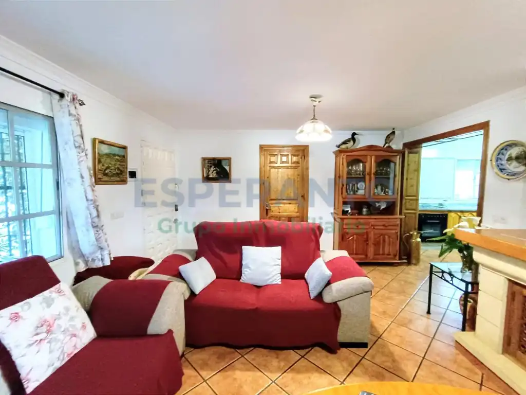 Sala d'estar de Finca rústica en venda en Vélez-Málaga amb Aire condicionat, Jardí privat i Traster