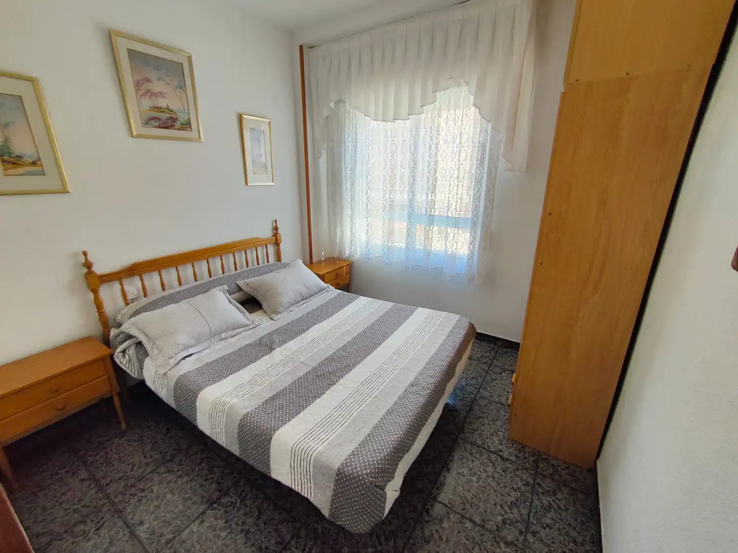 Bedroom of Flat for rent in Santa Pola  with Air Conditioner, Heating and Terrace