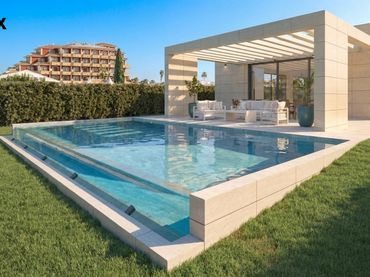 Xalet amb piscina en venda a Golf Guadiana