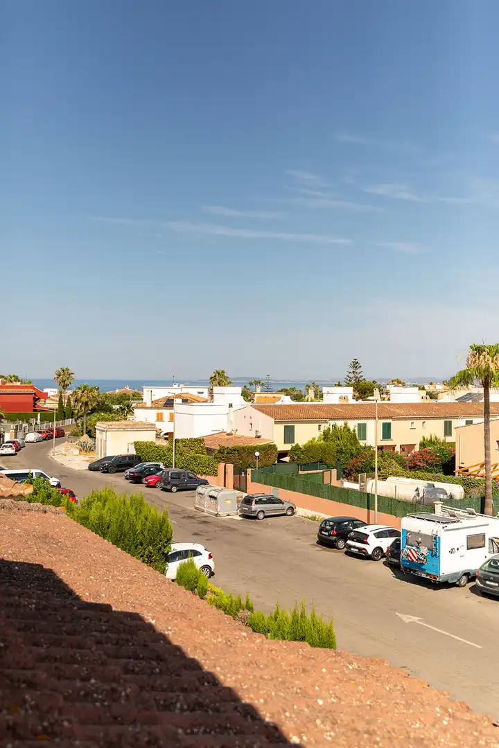 Vista exterior de Dúplex en venda en Llucmajor amb Aire condicionat, Jardí privat i Terrassa