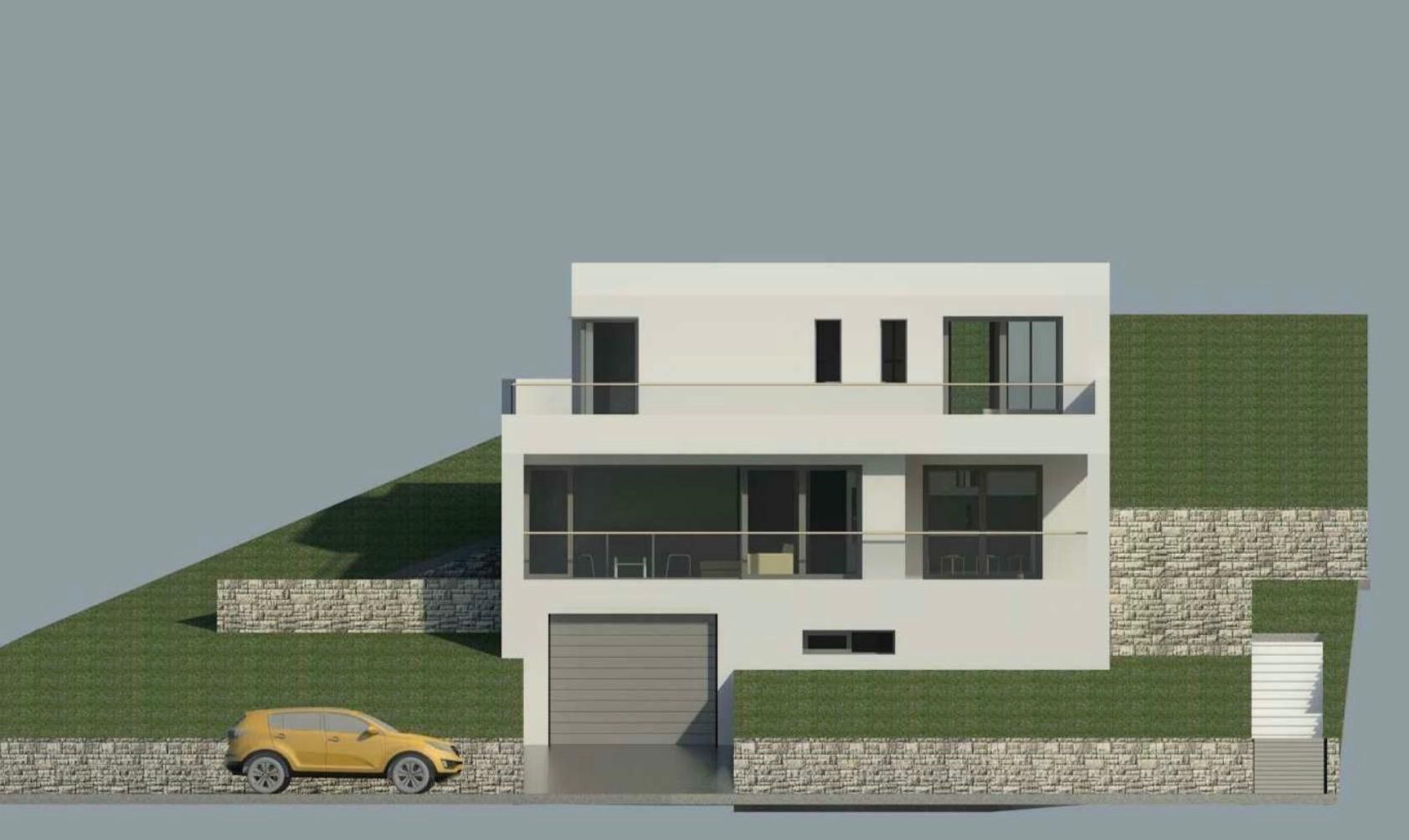 Vista exterior de Casa o chalet en venta en Poio con Jardín privado y Terraza