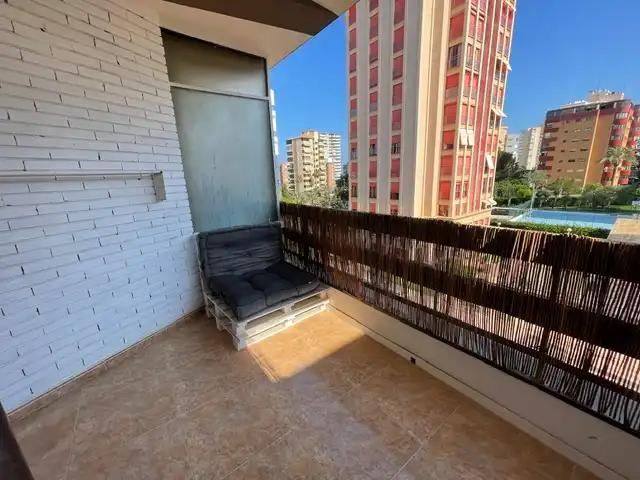 Balcony of Flat for rent in Alicante / Alacant  with Air Conditioner, Heating and Terrace