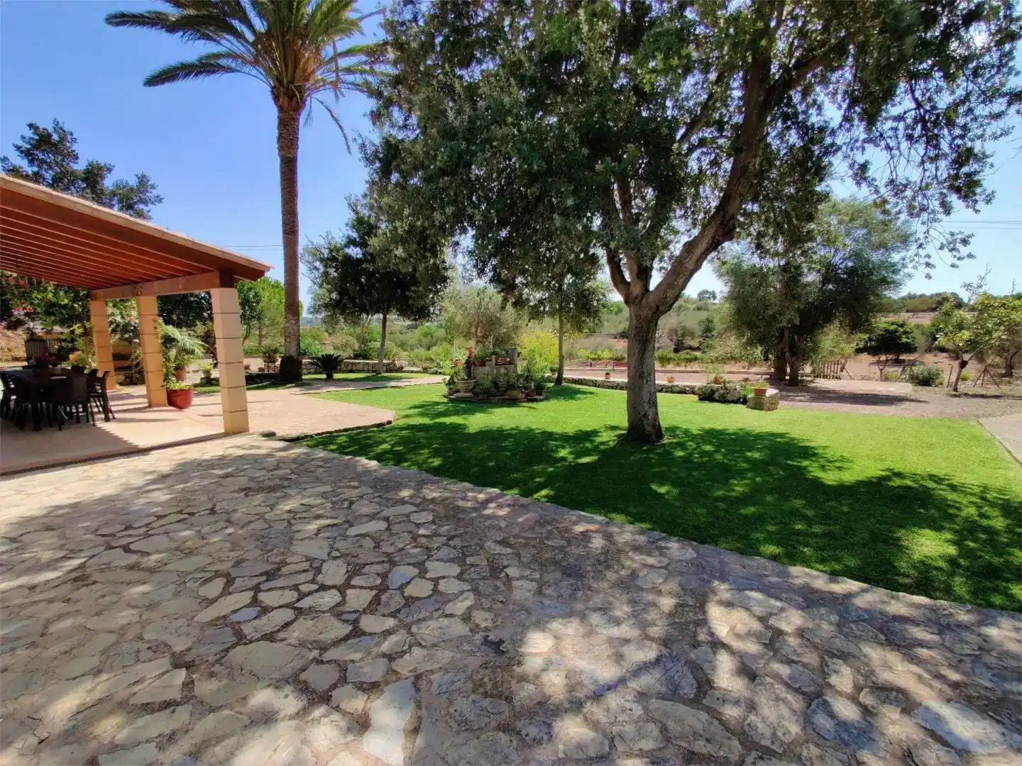 Garden of Houses for rent in Manacor  with Air Conditioner, Private garden and Storage room