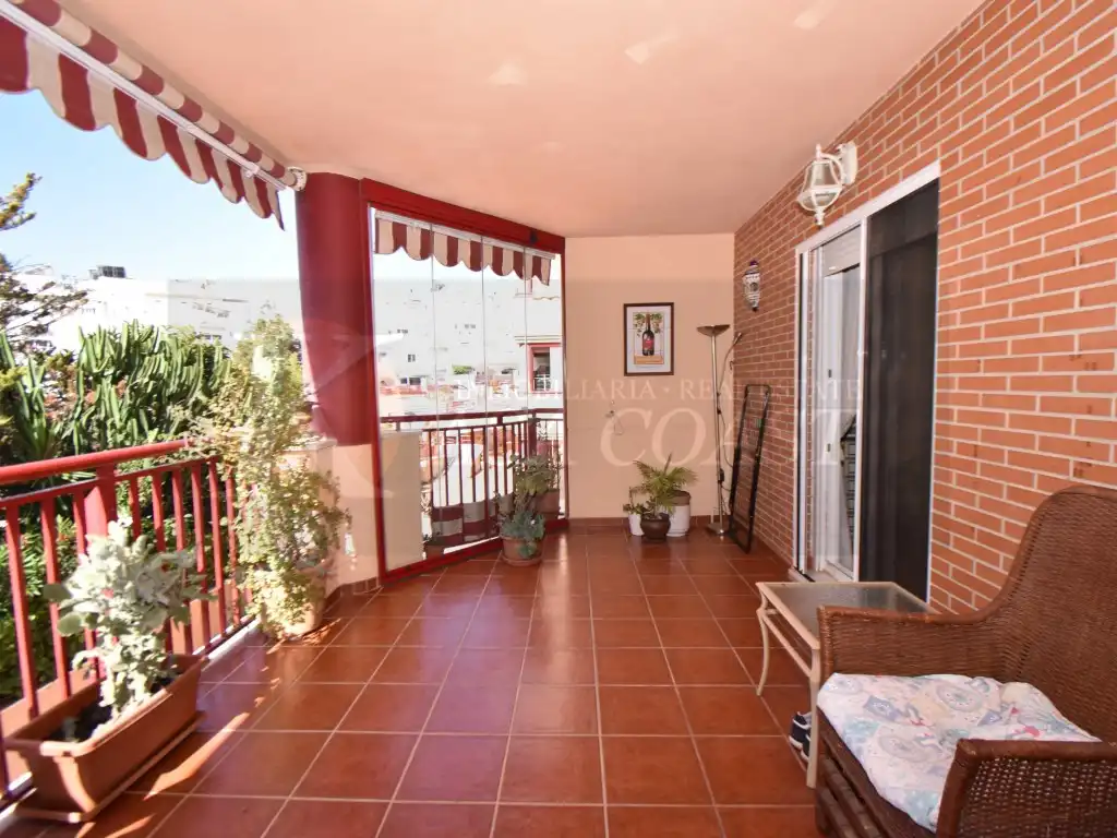 Terrace of Flat for sale in Fuengirola  with Air Conditioner, Private garden and Terrace