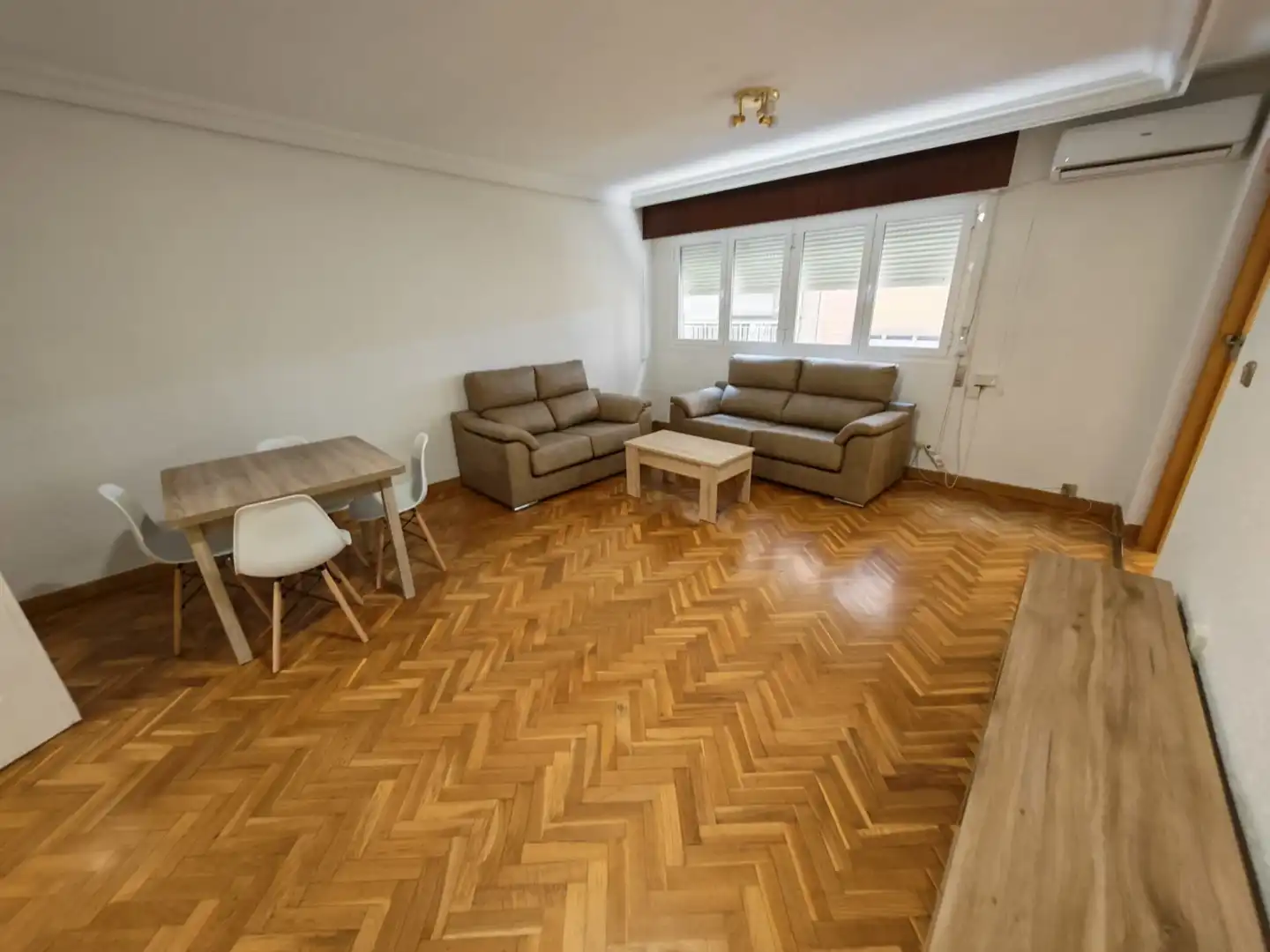 Wohnzimmer von Wohnung zur Miete in Murcia mit Klimaanlage, Heizung und Möbliert