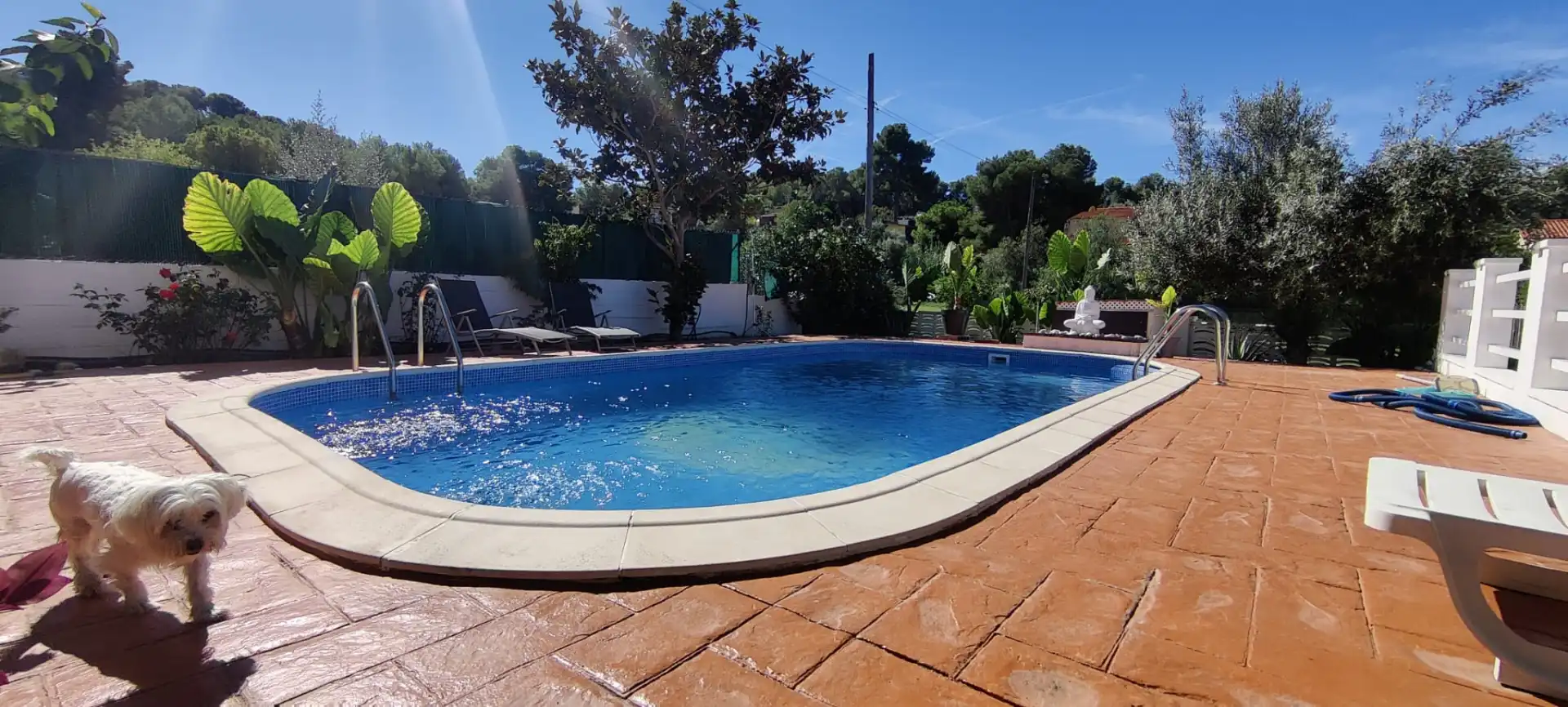 Piscina de Casa o chalet en venta en Cunit con Aire acondicionado, Calefacción y Jardín privado