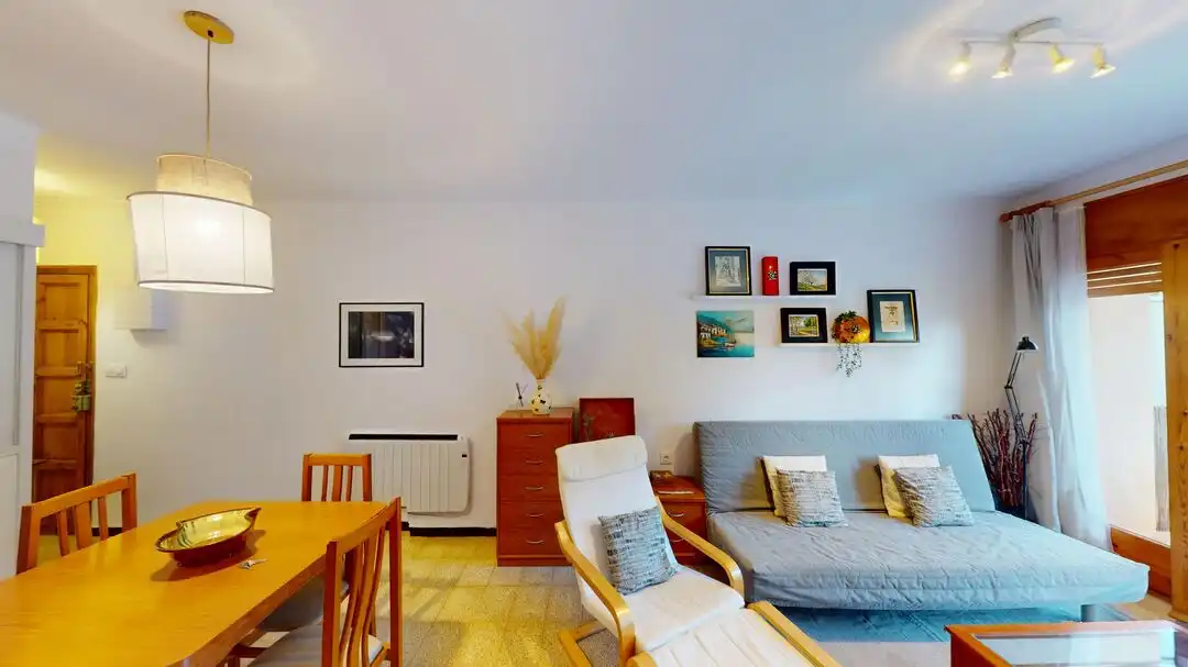Sala de estar de Piso en venta en Palamós con Terraza
