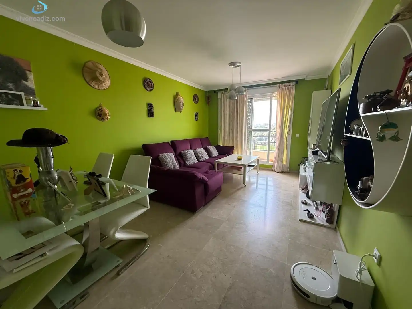 Sala d'estar de Àtic en venda en San Fernando amb Terrassa, Traster i Piscina comunitària