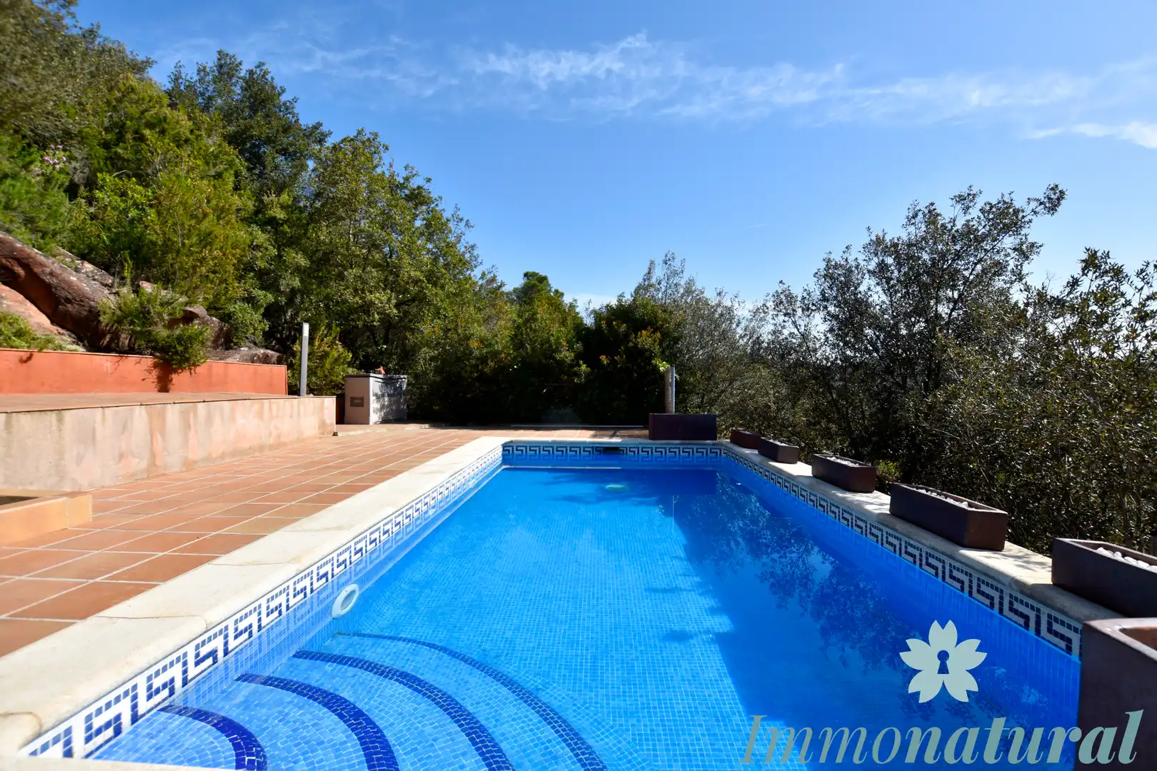 Swimming pool of Houses for sale in Torrelles de Llobregat  with Heating, Terrace and Swimming Pool