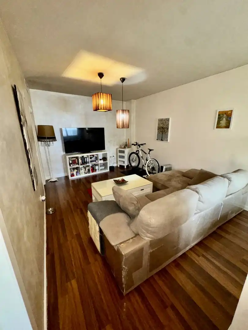 Living room of Flat for sale in La Algaba  with Air Conditioner and Heating