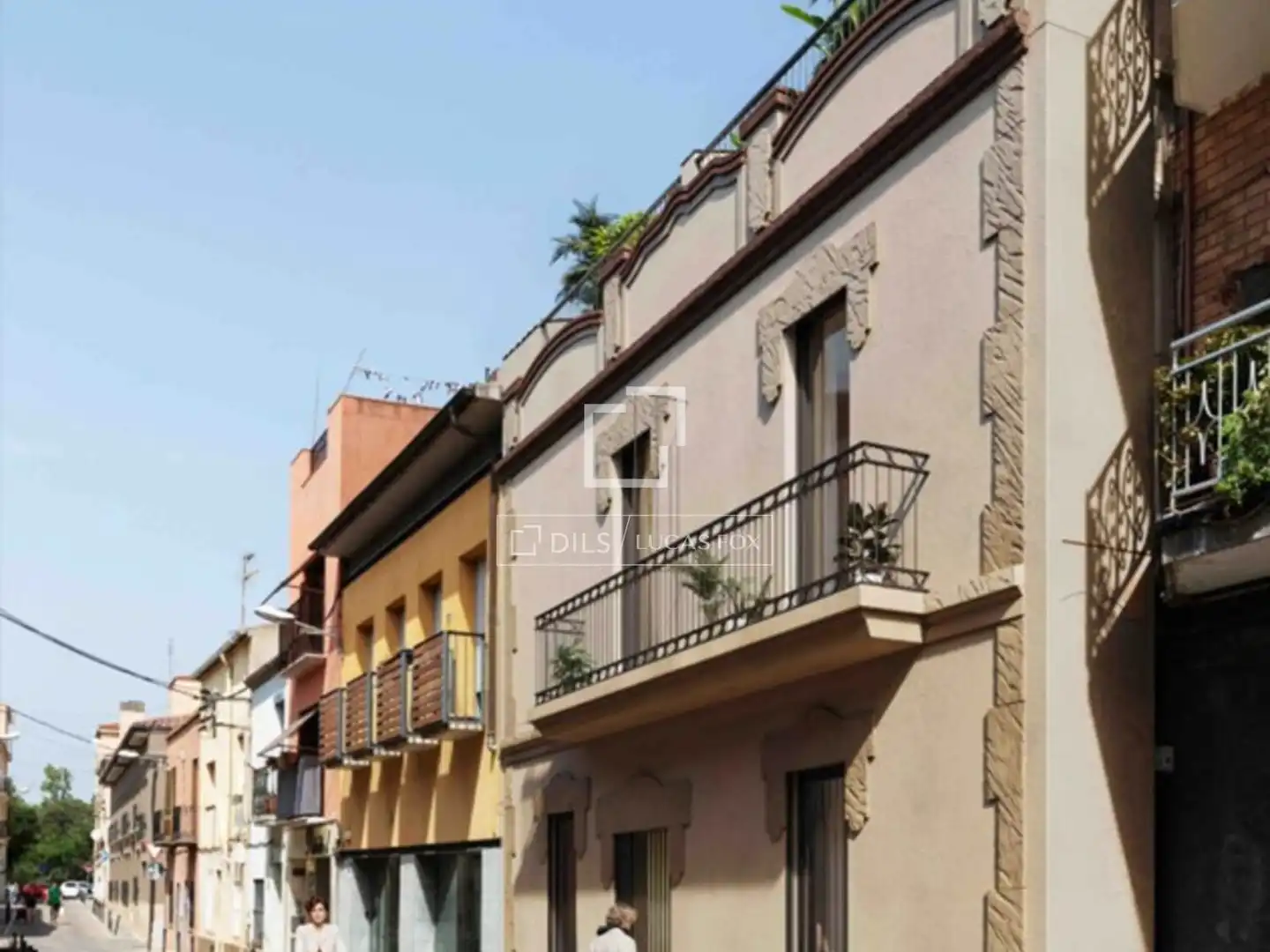 Vista exterior de Casa o xalet en venda en Sant Cugat del Vallès amb Moblat