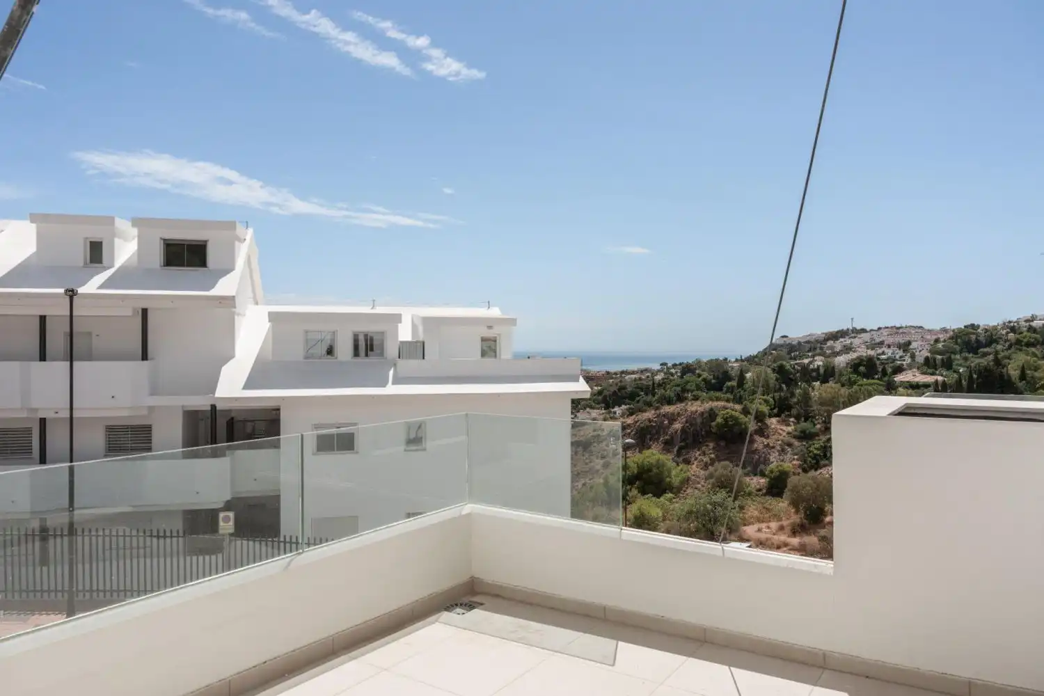 Terrassa de Casa adosada en venda en Benalmádena