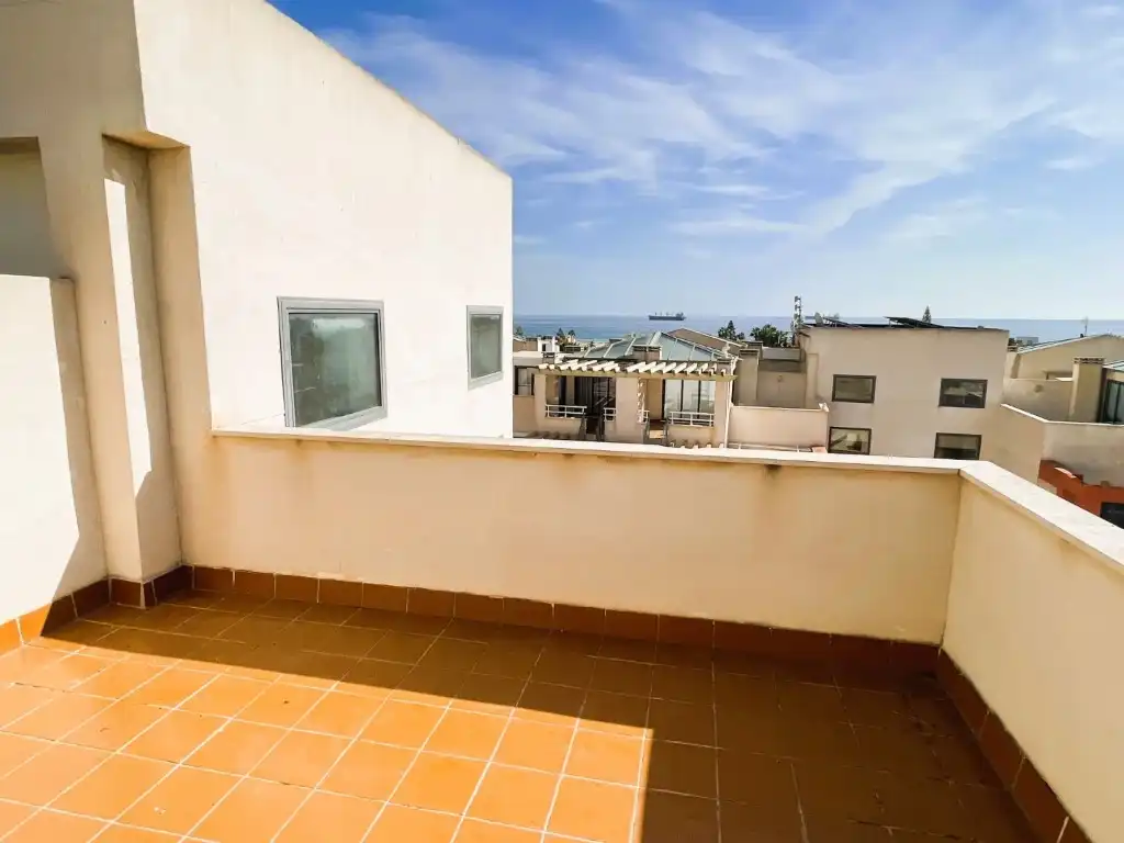Terraza de Apartamento en venta en Vera con Piscina
