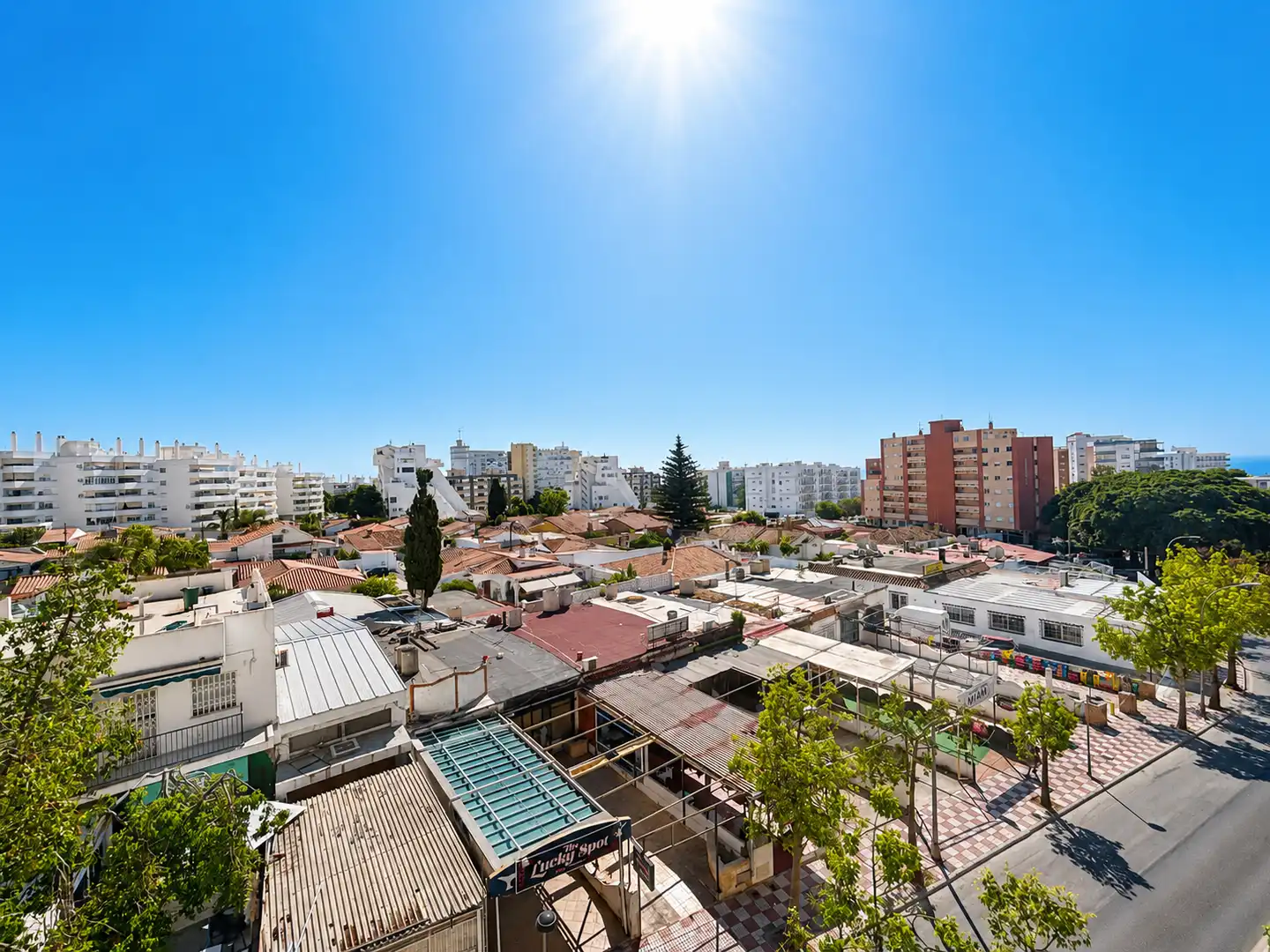 Vista exterior de Piso en venta en Benalmádena con Aire acondicionado, Terraza y Amueblado