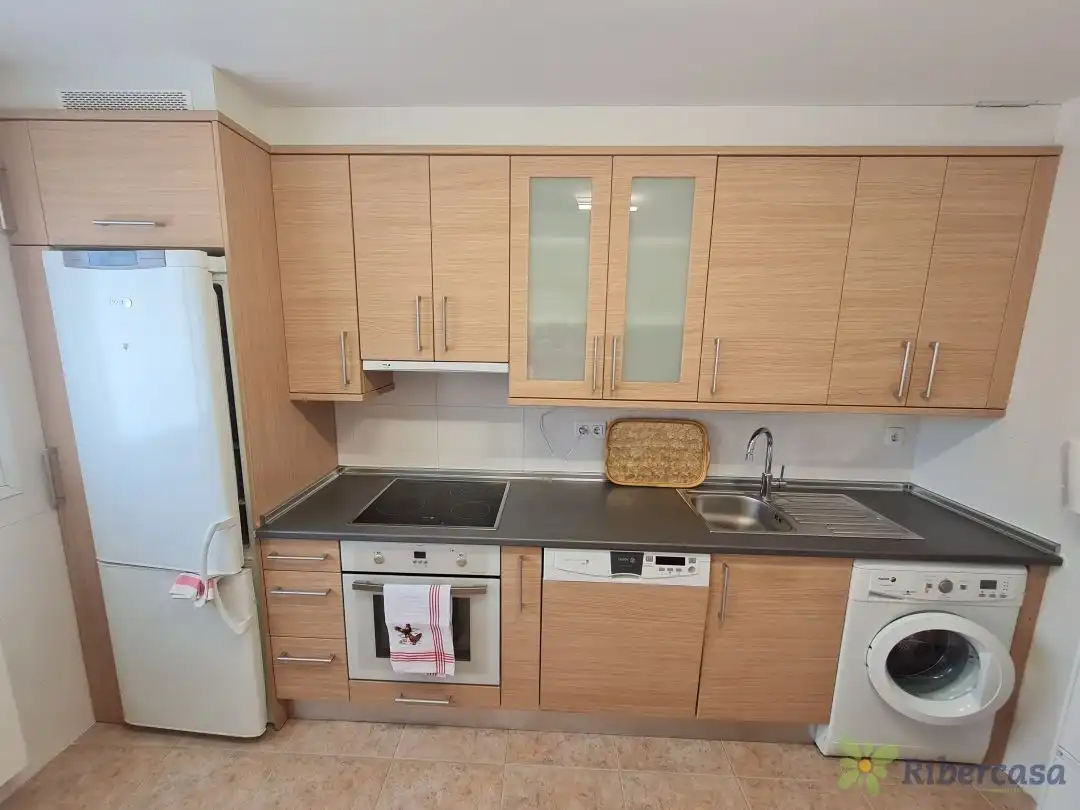 Cocina de Casa o chalet en venta en Cintruénigo con Aire acondicionado, Calefacción y Jardín privado