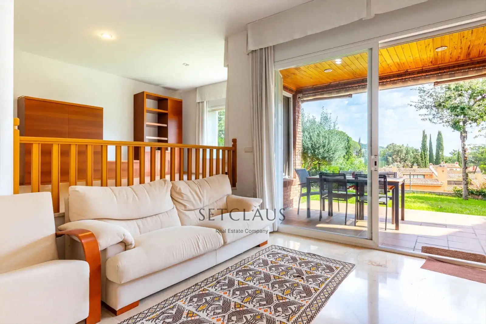 Jardín de Casa adosada en venta en Teià con Aire acondicionado, Calefacción y Jardín privado