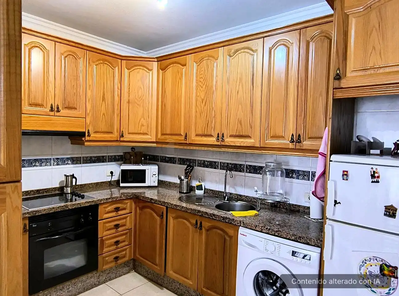 Cocina de Piso de alquiler en Arona con Calefacción, Amueblado y Balcón