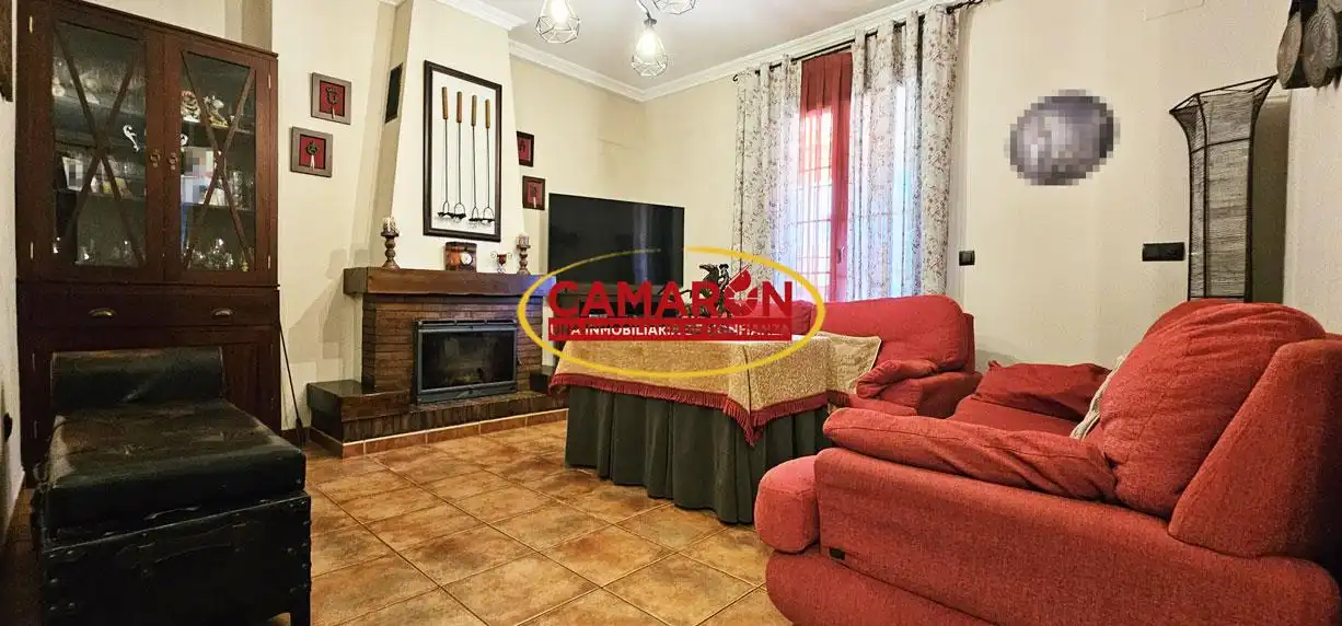Sala d'estar de Casa o xalet en venda en Coria del Río amb Aire condicionat