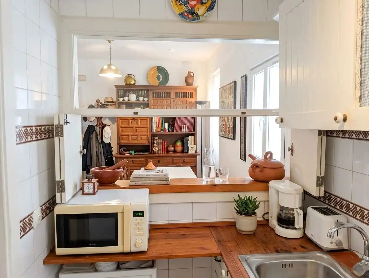 Küche von Maisonette zum Verkauf in Torremolinos mit Privatgarten, Terrasse und Gemeinschaftspool