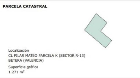Venta de terreno en Bétera, MAS CAMARENA