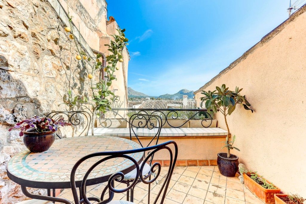 Terrassa de Casa adosada en venda en Pollença amb Terrassa