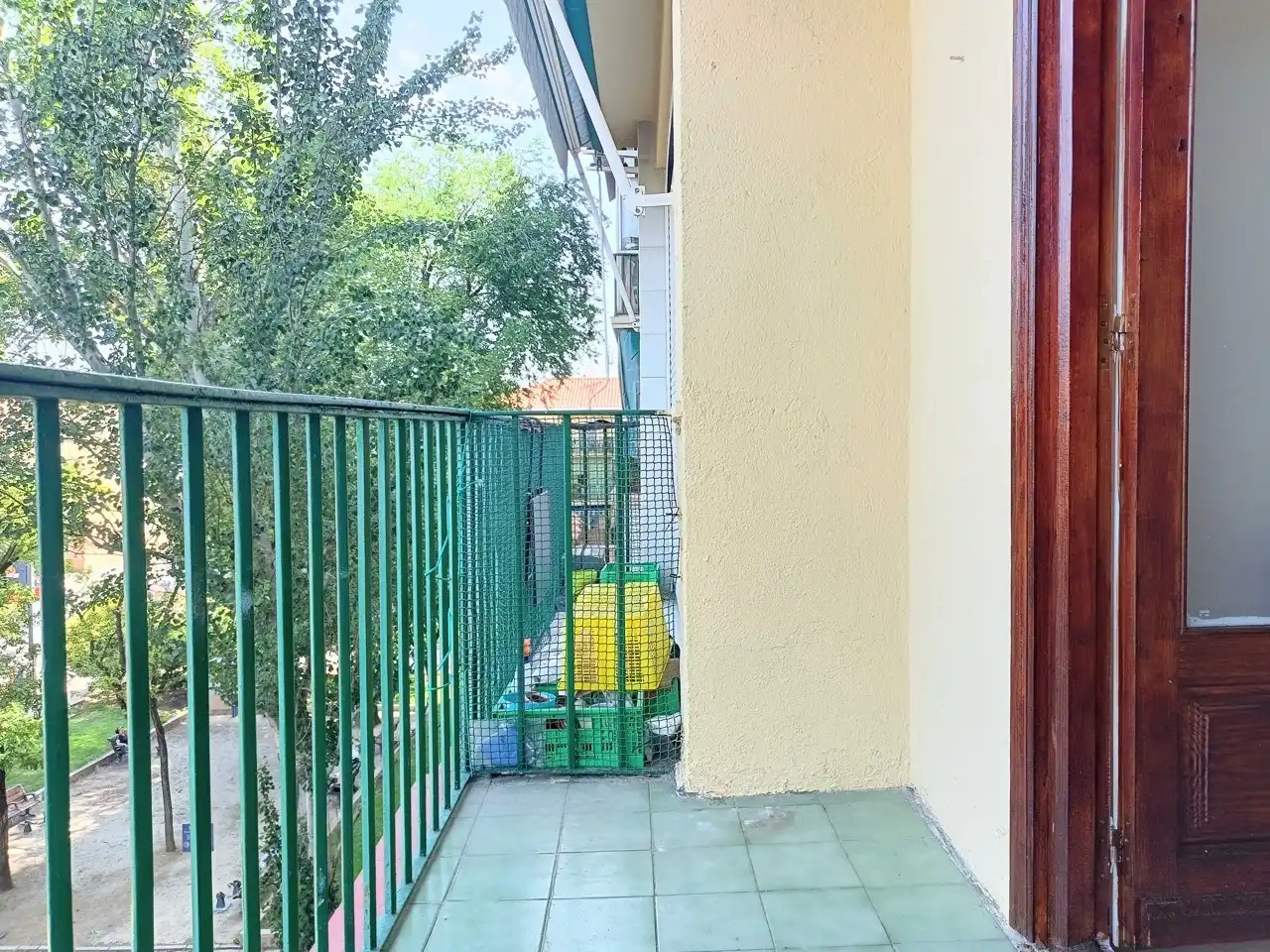 Terrasse von Wohnung zur Miete in Madrid