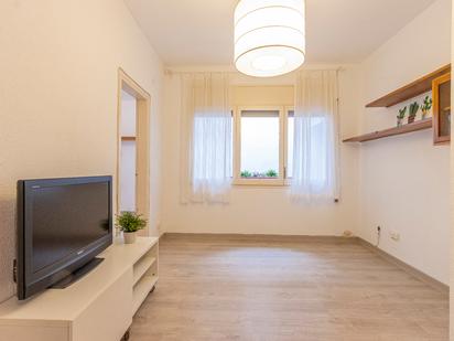 Living room of Flat for sale in  Barcelona Capital  with Parquet flooring