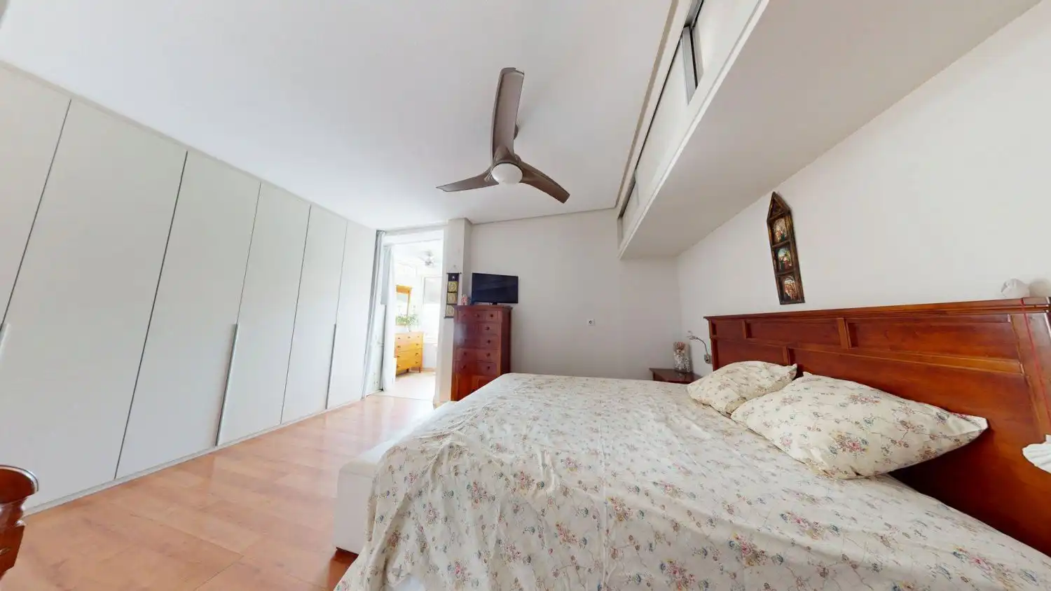 Bedroom of Flat for sale in Sevilla  with Air Conditioner and Parquet flooring