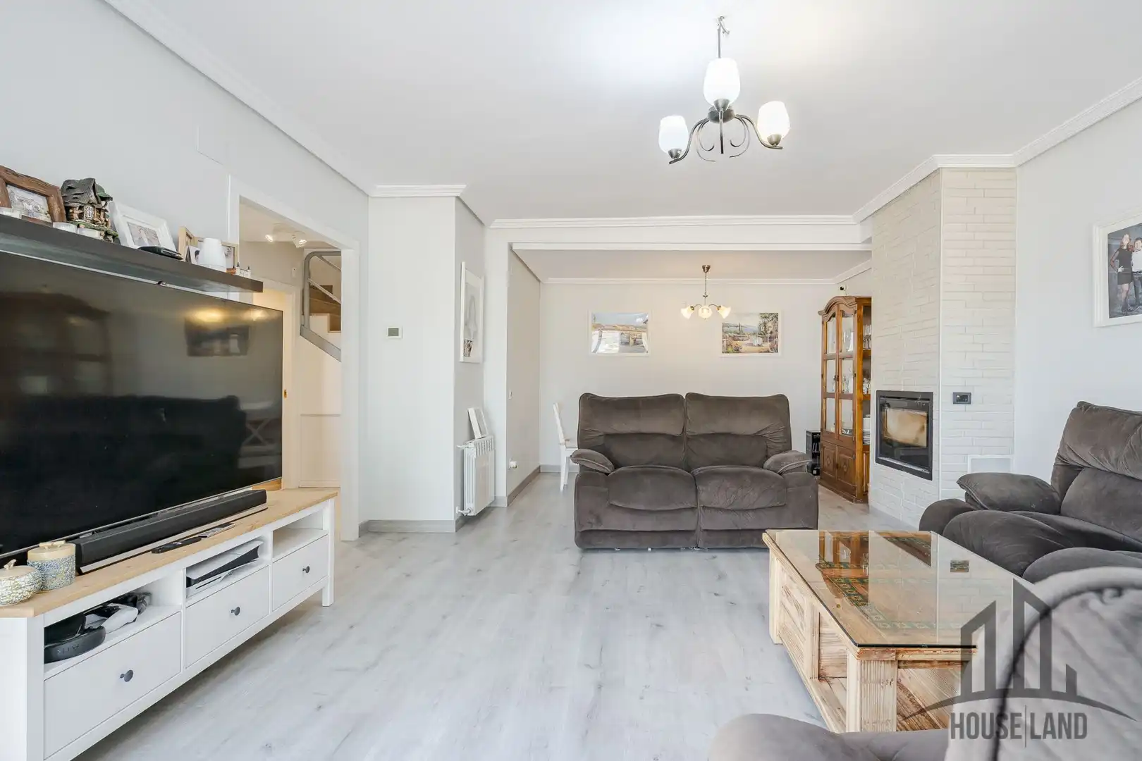 Sala de estar de Casa adosada en venta en Meco con Aire acondicionado, Calefacción y Trastero