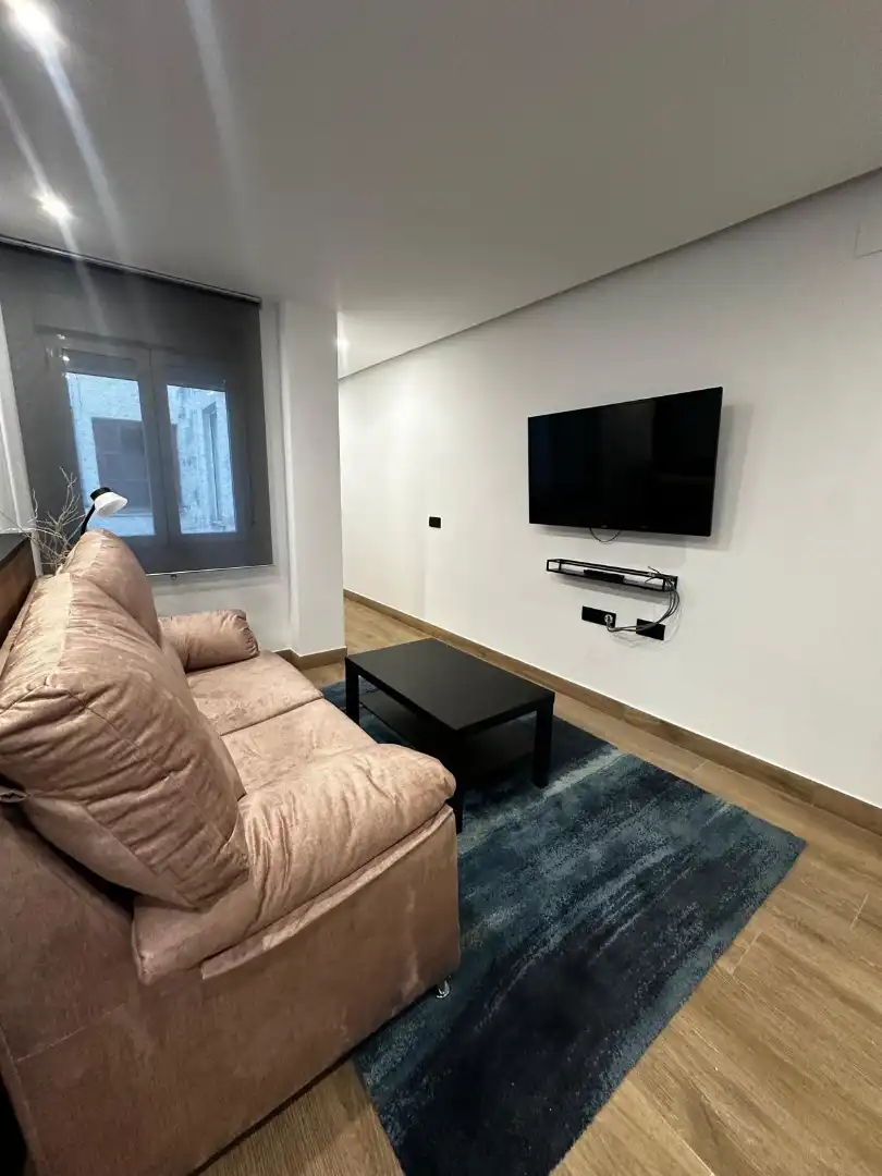Sala d'estar de Pis en venda en Jaén amb Aire condicionat, Moblat i Balcó
