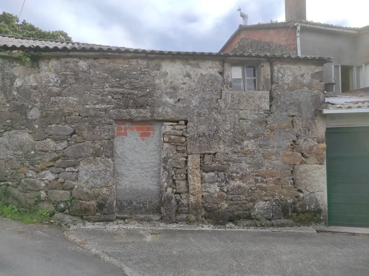 Vista exterior de Casa o xalet en venda en Santiago de Compostela 