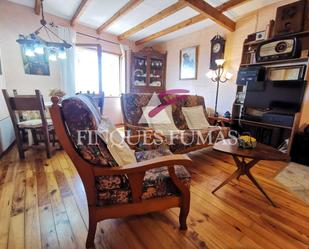 Living room of House or chalet for sale in Savallà del Comtat  with Heating, Storage room and Furnished