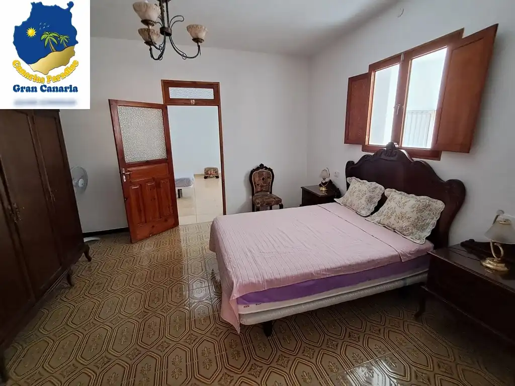 Schlafzimmer von Wohnung zum Verkauf in Mogán mit Privatgarten und Terrasse