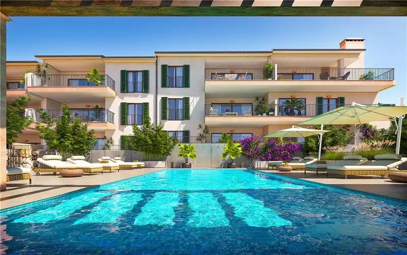 Piscina de Dúplex en venta en Capdepera con Aire acondicionado, Calefacción y Terraza