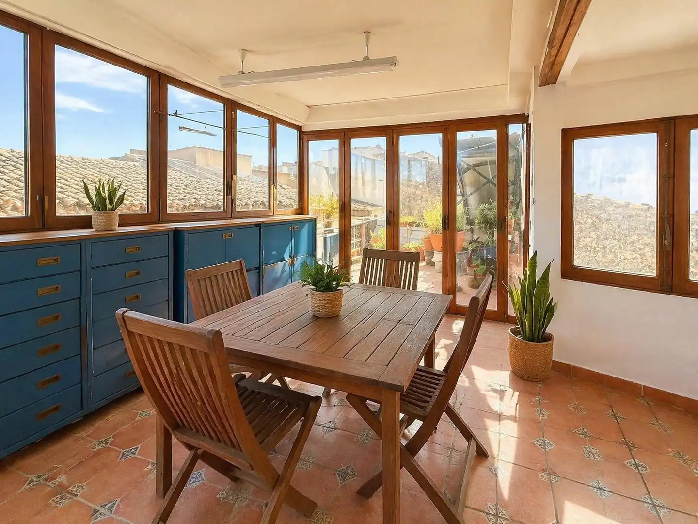 Terraza de Casa adosada en venta en Búger con Aire acondicionado, Terraza y Amueblado