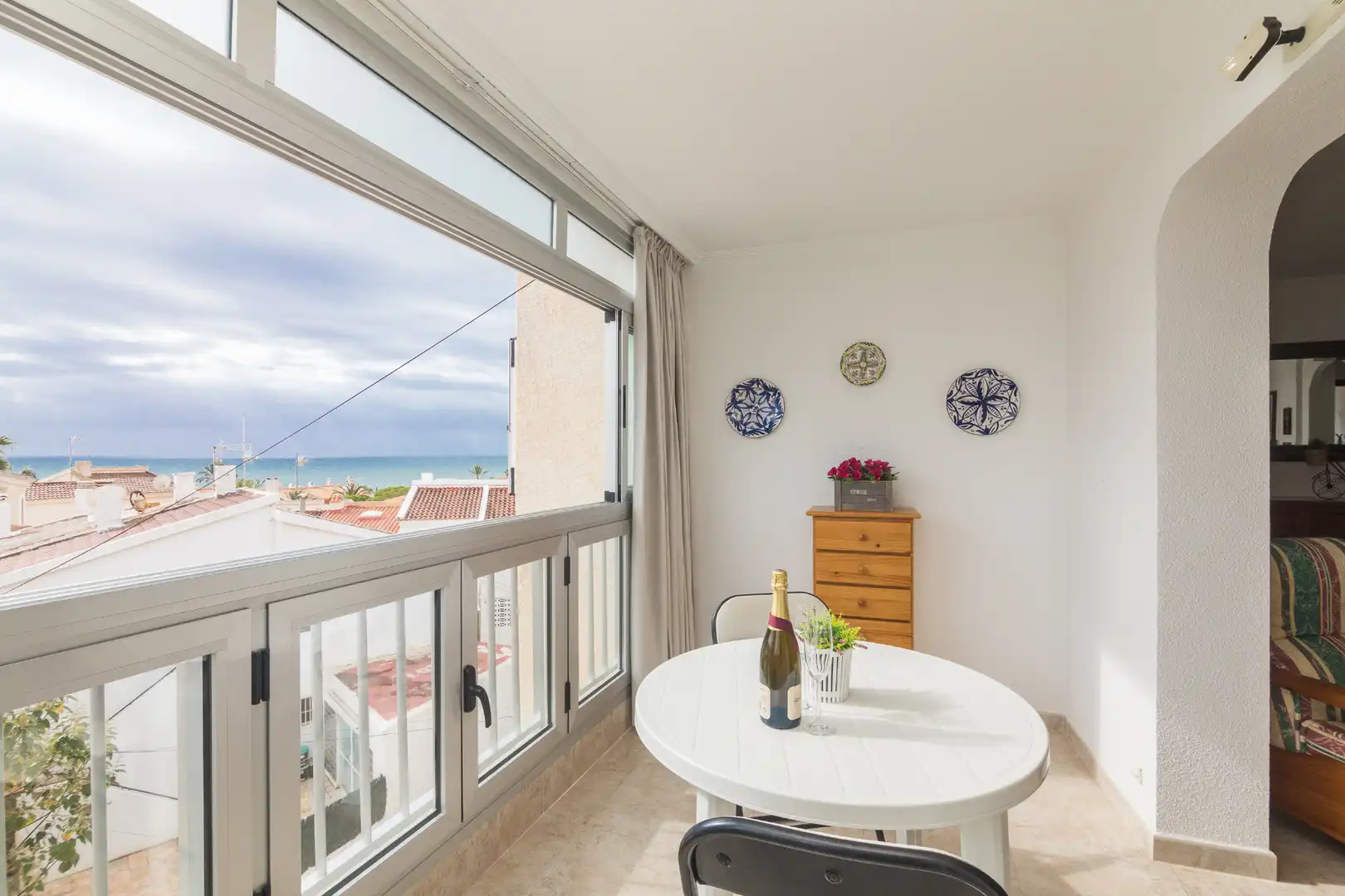 Bedroom of Flat for sale in Santa Pola  with Furnished